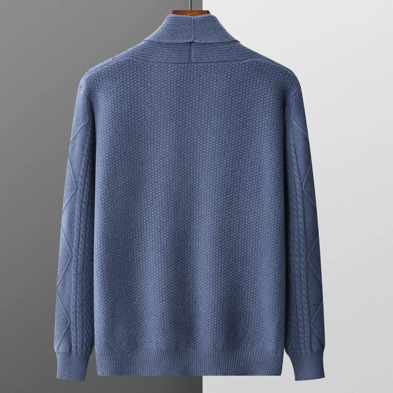 Josep Giuliani | 100% Cashmere Cable Knit Cardigan