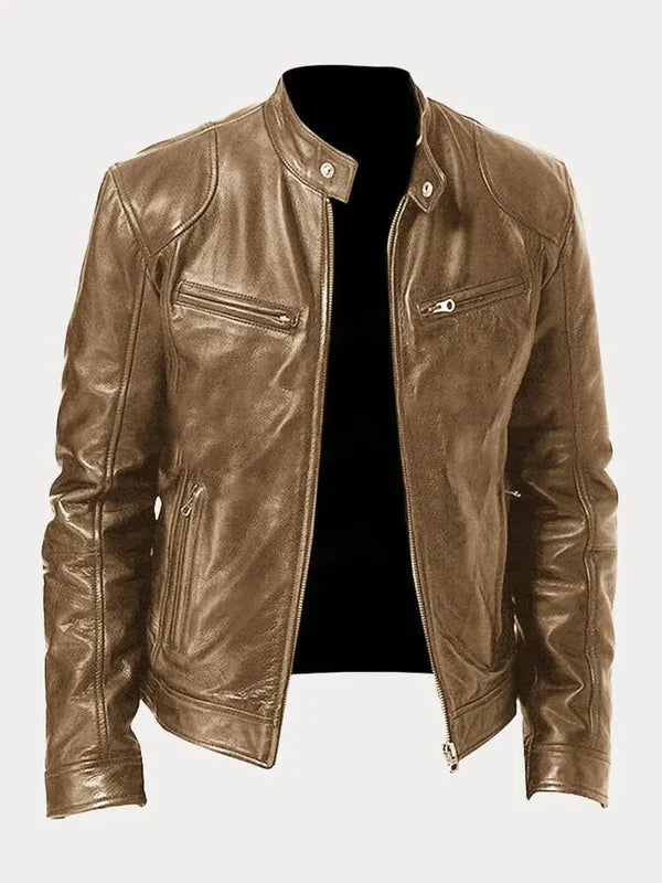 Luke | Chaqueta de Cuero Elegante para Hombre