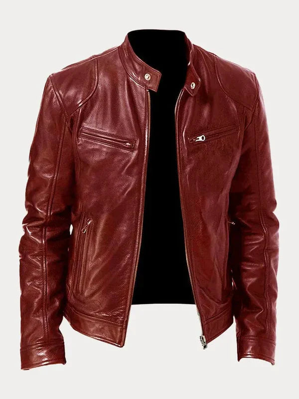 Luke | Chaqueta de Cuero Elegante para Hombre