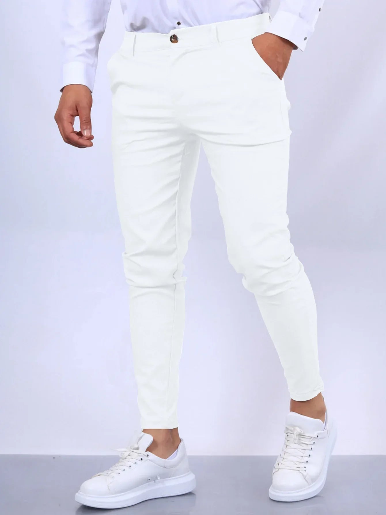 Edwin - Pantalones elásticos elegantes para hombre