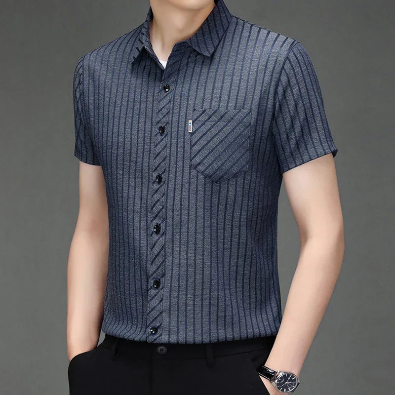 Pablo - Camisa casual de manga corta para hombre