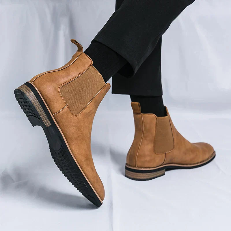 Clarence™ | Botas Chelsea de piel