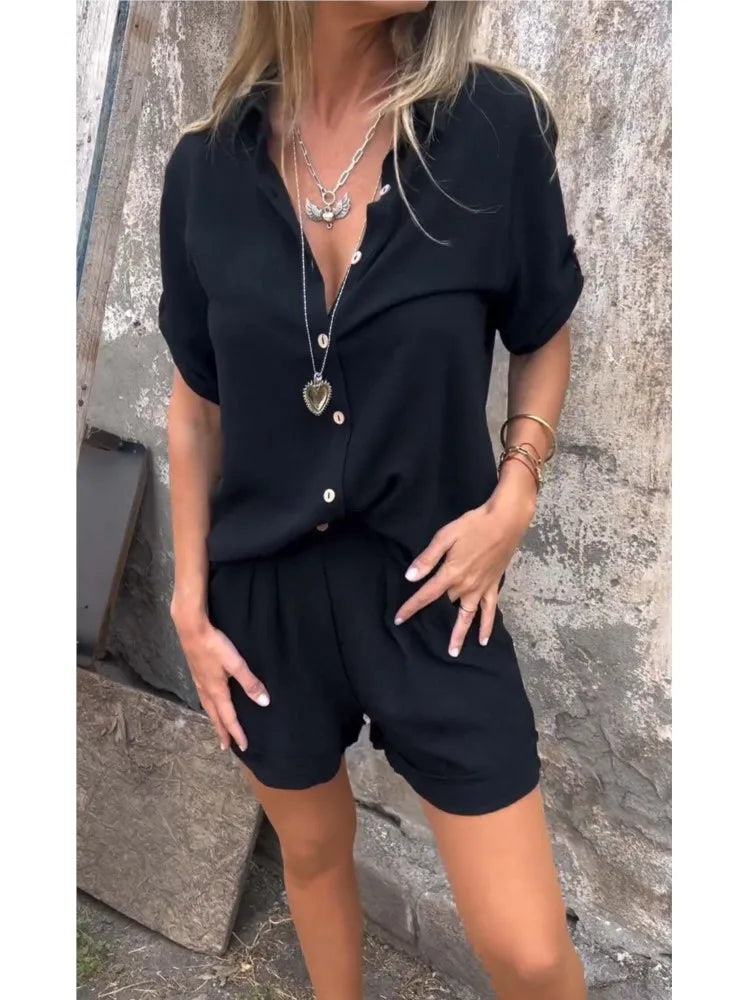 Marisa - Conjunto de lino ligero