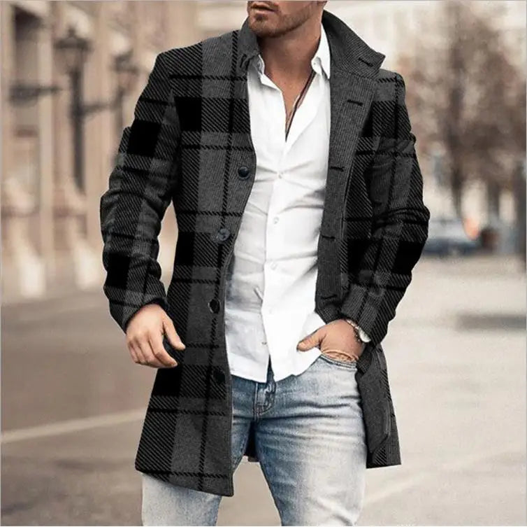 Bale | Abrigo elegante de lana para hombre