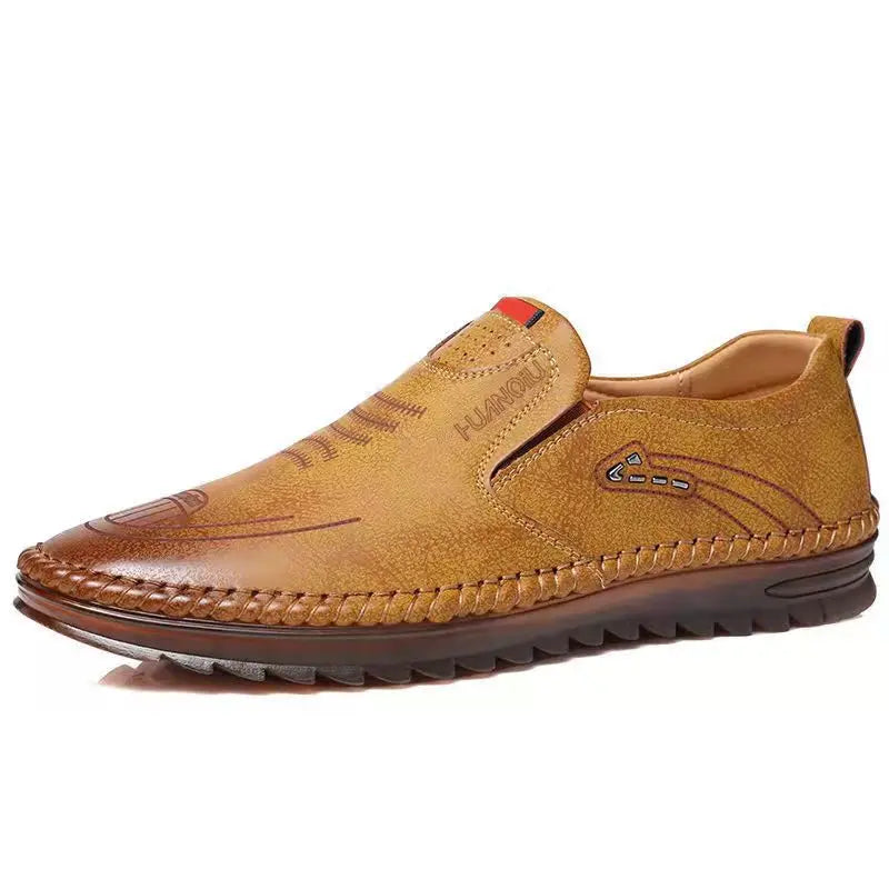 Victorino™ Zapatillas de cuero antideslizantes y transpirables para hombre