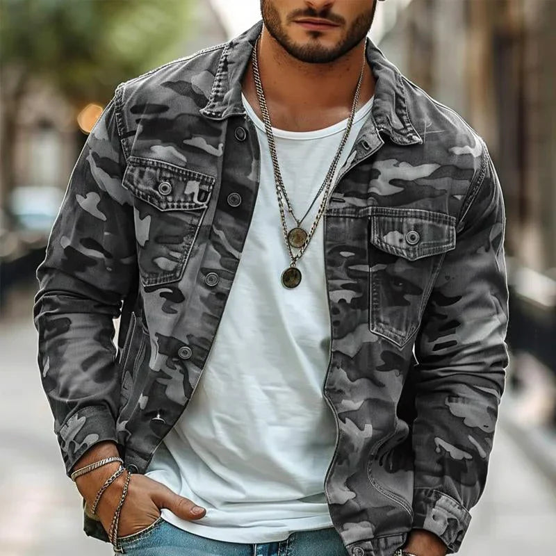 El Ranger | Chaqueta Camuflada Retro